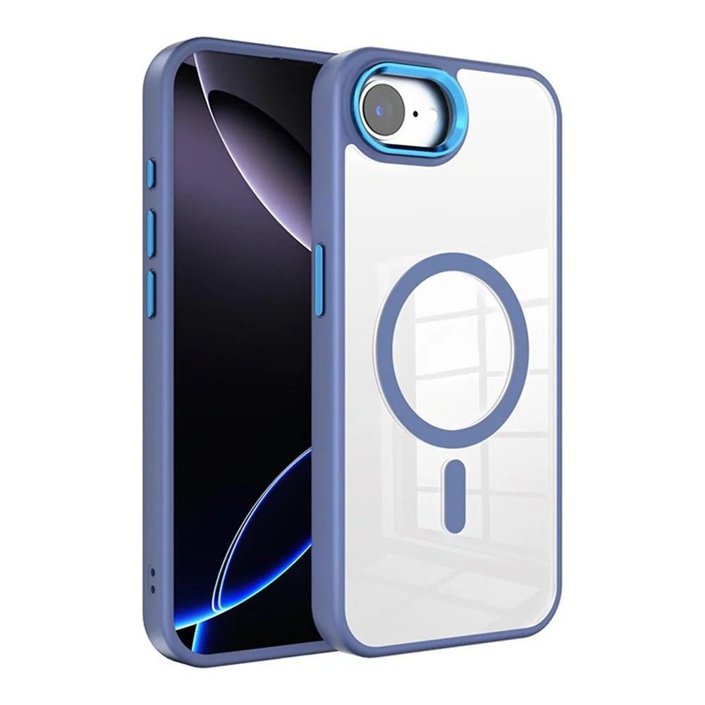 Coque hybride transparente MagSafe pour iPhone 16e Coque hybride transparente MagSafe pour iPhone 16e